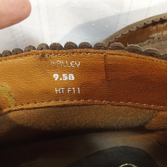 Earthies “Hailey” Brown Suede Bootie Women’s Size 9.5 - Picture 5 of 9